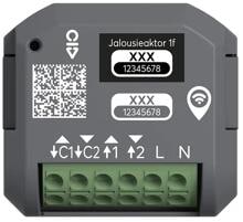 Busch-Jaeger 62831 U-WL Jalousieaktor, 1-fach, 230 V AC, free@home Wireless, Unterputzmontage, grau/anthrazit (2CKA006710A0040)