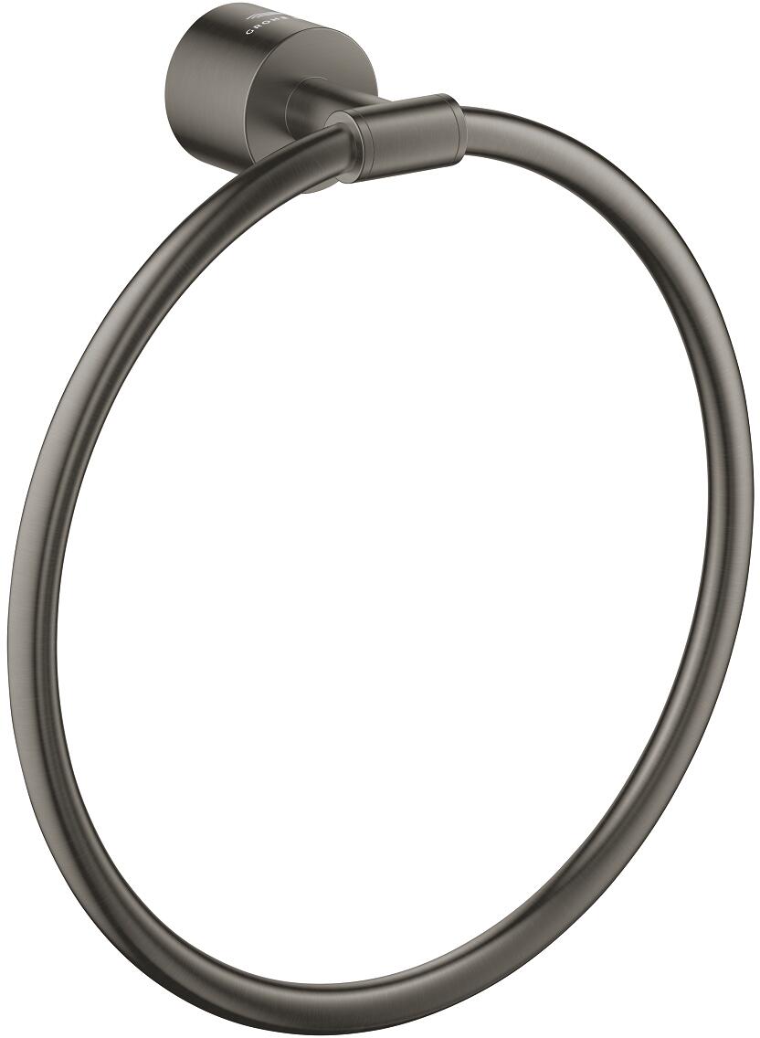 GROHE Atrio Handtuchring, ø 200 mm, hard graphite gebürstet (40887AL0)