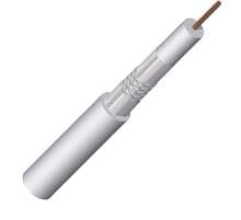 Triax KOKA 110 A+ - PVC Coax-Kabel, Spule 250m, 120dB, weiß (151612)