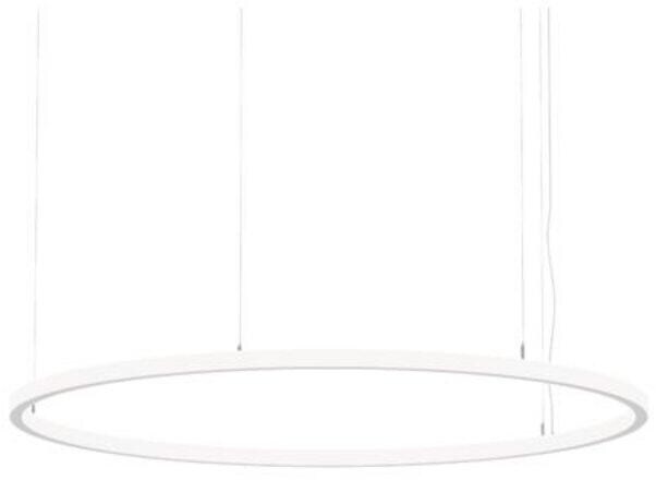 Brumberg ANDROS IN/OUT LED-Pendel-Ringleuchte, D=1.200mm, H=35mm, 84 W, Matter, 4000K, 6960 lm, weiß struktur (84112174MT)