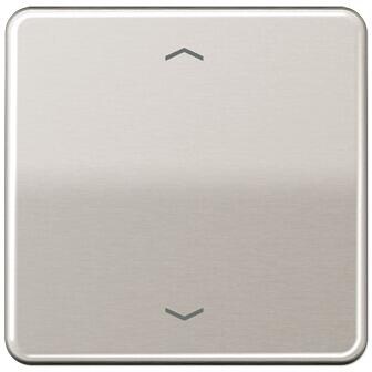 Jung CD101PPT Wippe mit Pfeilsymbolen, Serie CD, platin