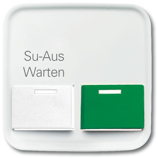 Busch-Jaeger 2548-642 BD-214-10 Zentralscheibe, Reflex Si, alpinweiß (2CKA001724A4420)