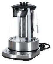 ProfiCook PC-WKS 1167 G Tee-Wasserkocher, 1,5l, 2200 W, Elektronische Temperatureinstellung, Warmhaltefunktion, edelstahl/glas (501167)