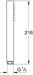 GROHE Euphoria Cube Stick Handbrause, 1 Strahlart, chrom (27884001)