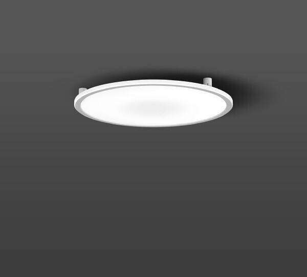 RZB Sidelite ECO Anbau-Flächenleuchte, rund, LED, 39W, 3050lm, 3000K, IP40, weiß (312156.002)