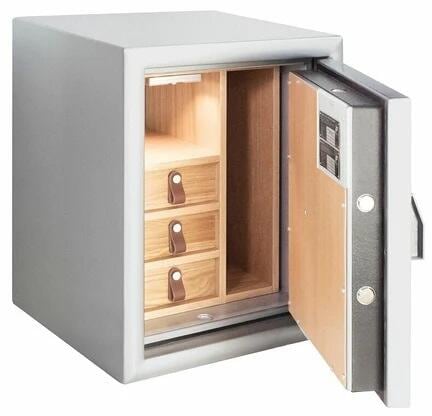 Burg Wächter TR 760 Innenausstattung Innenausstattung, mit LED-Beleuchtung für Diplomat MTD 760, Eiche (37965)