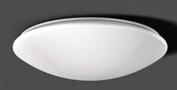 RZB Decken- und Wandleuchte Flat Polymero, LED, 12W, 3000K, D:360mm, IP40, PMMA, weiß (311945.002.1)