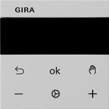 Gira 5366015 System 3000 Jalousie- und Schaltuhr Display, System 55, grau matt