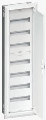 Hager FWU71A Feldverteiler UP 84PLE mit univers, IP30, SKII, Nischenmaße 1107x315x115mm