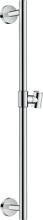 hansgrohe Unica Duschstange Comfort, Brausestange aus Messing, Chrom,