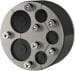 Hauff HRD SG b40 A2/EPDM Standard-Ringraumdichtung mit Segmentringtechnik, silber 