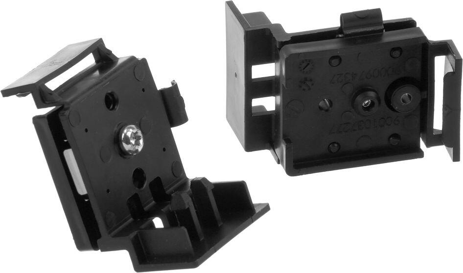 Bosch Siemens 10019349 Einstelleinheit, Einstellplatte graphit grau, komplett mit Feder und Schraube