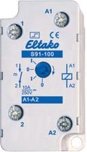 Eltako S91-100-230V Eletkromechanischer Stromstoßschalter, 1 Schließer, 10A, 230V (91100030)