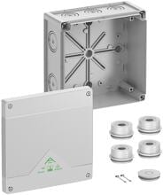 Spelsberg Abox 160-L Abzweigkasten leer, IP55/IP66, 182x182x90mm, grau (81640001)