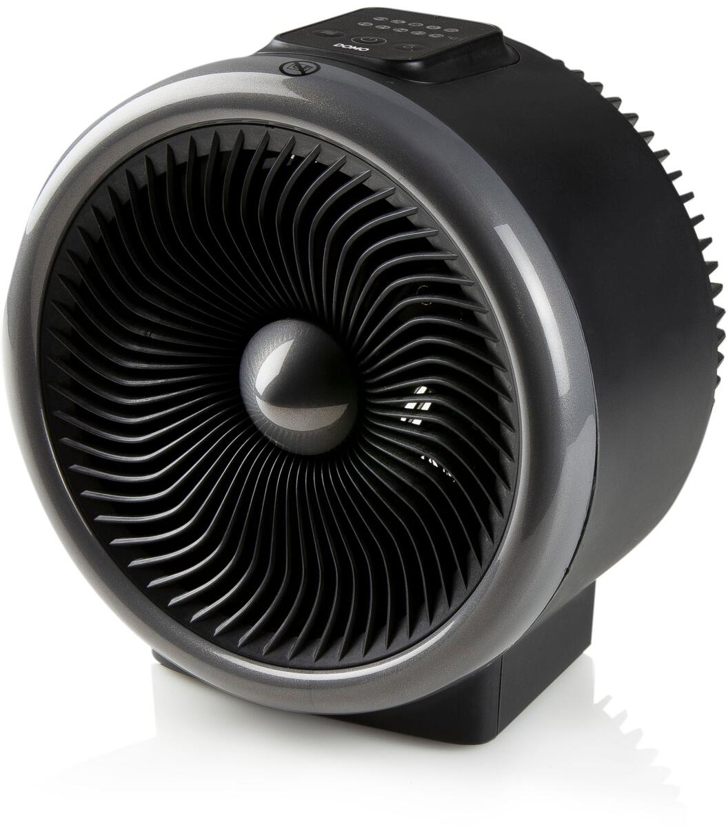 DOMO DO7326F Heizlüfter, 2000W, Überhitzungsschutz, Thermostat, schwarz