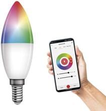 EMOS 1525501500 LED Lampe GoSmart Candle, E14, 4,8W (40W), 470lm, RGB, dimmbar, WiFi