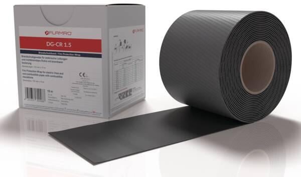 Flamro 01261931 DG-CR 1,5 Brandschutz- band Abmessungen:125mmx10lfm