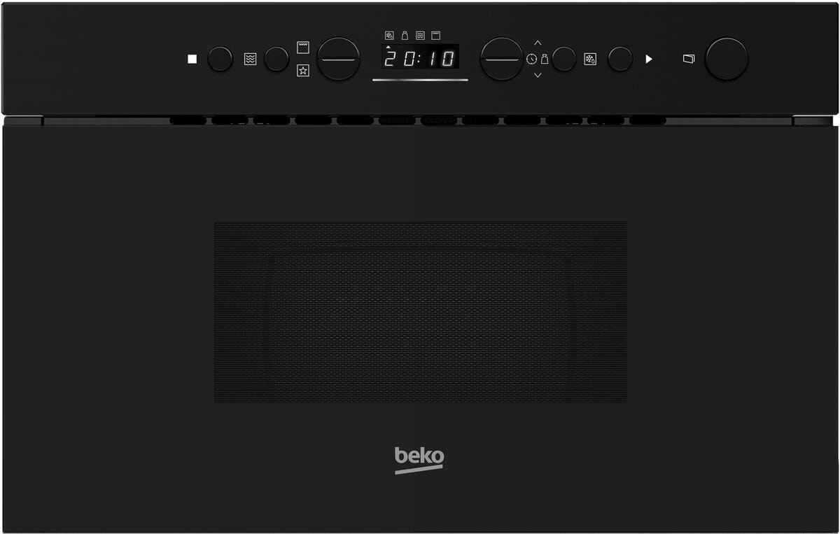 Beko BI MWO Einbaumikrowelle, 59,5 cm breit, 750 W, 22 L, schwarz