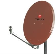 Triax Hit FESAT 75 ZR Offset-Parabolreflektor, ziegelrot