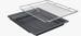 Bosch HBA572BB4 A+ Einbaubackofen, 60 cm breit, 71 L, Pyrolyse, TouchControl, 6 Heizarten, 10 Automatikprogramme, schwarz