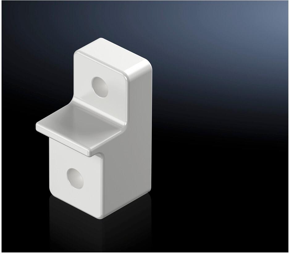 Rittal AX 1485.400 Kunststoff Wandbefestigungshalter, für AX Kunststoff, RAL 7035 (VPE 4 Stk.)