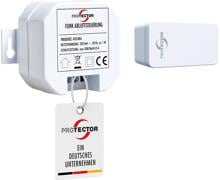Protector ASK-6020 Einbau-Funk-Abluftsteuerung mit Kinetik-Fenstersender, weiß (41468)