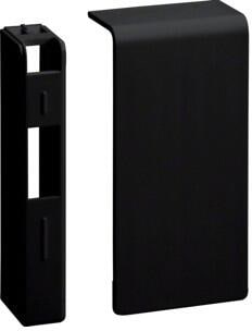 Hager SL2008069011 Endstück, schnittkaschierend, halogenfrei, 80x20 mm, graphitschwarz