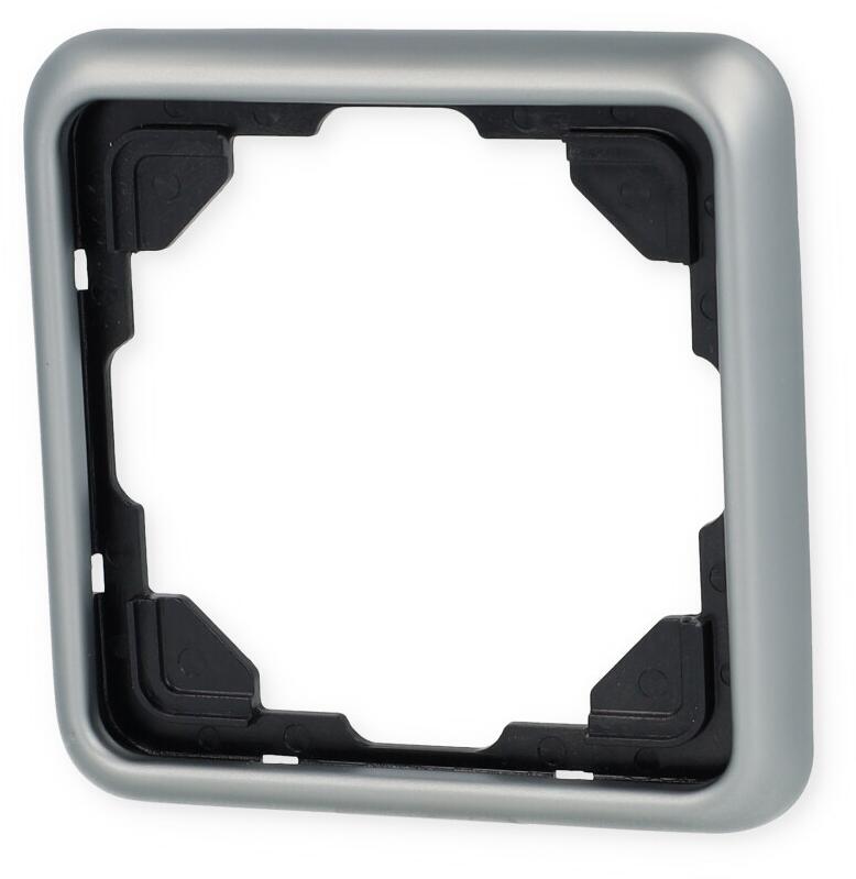 JUNG CD581PT Rahmen 1fach, platin