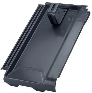 Lehmann RF PA LEH Braas Harzer Pfanne Dachhaken, schwarz-grau