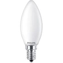Philips Classic LED Lampe, Kerze, E14, 2,2W, 250lm, 2700K, satiniert (929001345255)