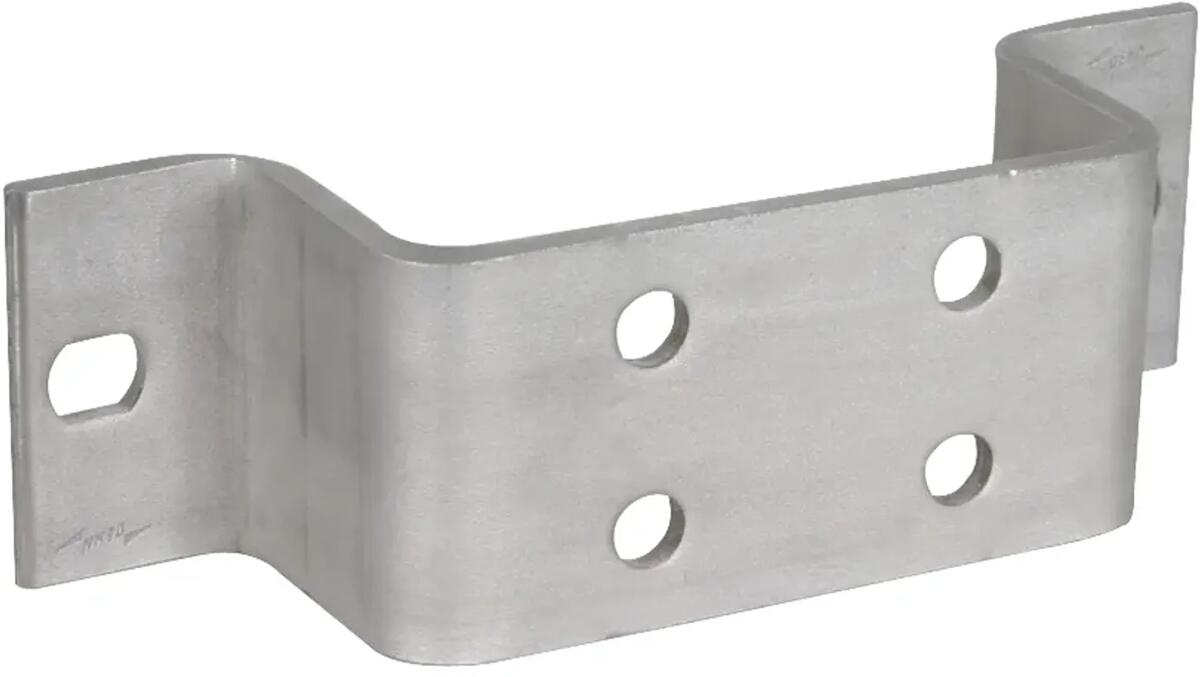 Dehn ES 2X2 ASB11 V2A Erdungsschiene für Potentialausgleich mit 2 x 2 Anschlüsse, NIRO (472109)