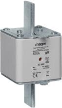 Hager LNH3xxxM NH-Sicherungseinsatz, NH3C/NH3, gG, 500V, Kombimelder, Grifflasche spannungsführend