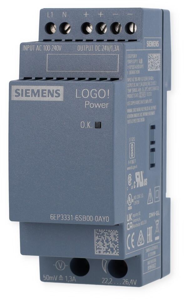 Siemens 6EP3331-6SB00-0AY0 LOGO!POWER 24V / 1,3A