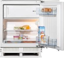 Amica UKS 16158 Unterbau Kühlschrank, 59,6 cm breit, 111 L, Festtür, Automatische Abtauung, LED-Beleuchtung, weiß