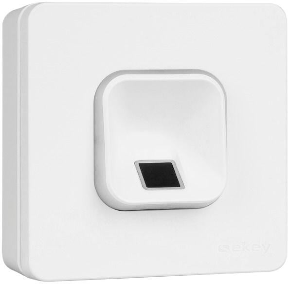 eKey xLine Fingerprintset für Aufputzmontage, Weiß (203705)