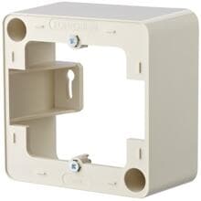 METZ CONNECT 130829-4301-I Aufputzrahmen 85 x 85 x 43 mm - 1fach, perlweiß