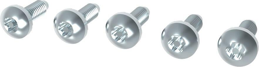 Bosch Siemens 00613175 Schraubensatz, Schraubenset 5xTORX+PIN M4X13, Befestigung Gashähne