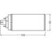 LEDVANCE DULUX LED T/E18 HF V 7W 830 GX24Q-2 LEDV, 720lm, warmweiß (4058075822252)