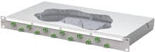 METZ CONNECT OpDAT fix2 Patchfeld splice12xLC-D APC OS2, grau ( 1504597612-F )