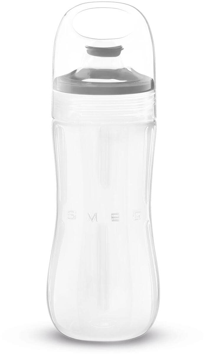 Smeg BGF03 50"s Style Standmixer-Aufsatz, portabler Trinkflasche "Bottle to go", spülmaschinengeeignet, Füllmenge 400 ml, transparent