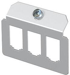OBO Bettermann MTM3B Trägerplatte, mit 3 x Lochbild Typ B, 72x48,6mm (7407824)