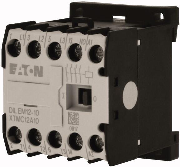 Eaton DILEM12-10 230V50Hz 240V60Hz Leistungsschütz, 3p+1S, 5,5kW, 400V (127075)