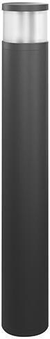 Esylux ALVA BL 700/100 OP Pollerleuchte, 7W, IP 65, 3100k, 400 lm, ON/OFF, graphitgrau (EL10821059)