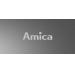 Amica KGCN 387 110 S Stand Kühl-Gefrierkombination, 55 cm breit, 231 L, NoFrost, LED-Beleuchtung, AirSystem, VitControlPlus, schwarz