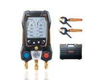 Testo 550s Smart Set Smarte digitale Monteurhilfe, Grafik-Display, 2-Wege-Ventilblock, Zangenthermometer, Bluetooth (0564 5502)