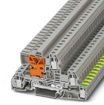 Phoenix Contact UTI 6-PE/L/LT Schutzleiterklemme, 400V, 38A, grau (3076043)