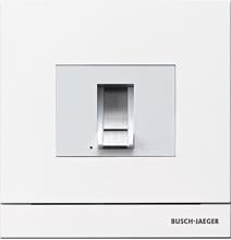 Busch-Jaeger 83100/70-664 Außenstation mit Fingerprint, weiß (2CKA008300A0414)