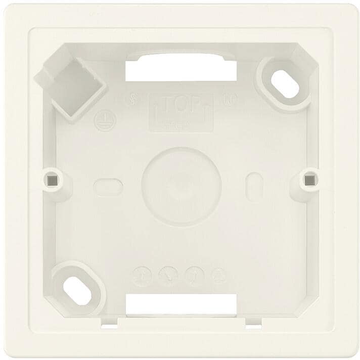 Siemens 5TG2902 DELTA line/style Aufputzgehäuse 2-fach, titanweiß