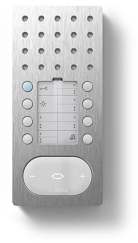 Siedle BFC850-01E/W Comfort Bus-Freisprechtelefon, Edelstahl/weiß (200044591-00)