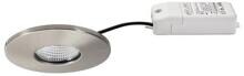 Brumberg LED-Einbaudownlightset IP44, rund, nickel (39253153)